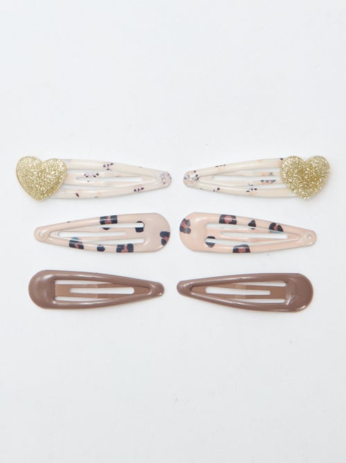 Set di 6 mollettine clic-clac - Kiabi