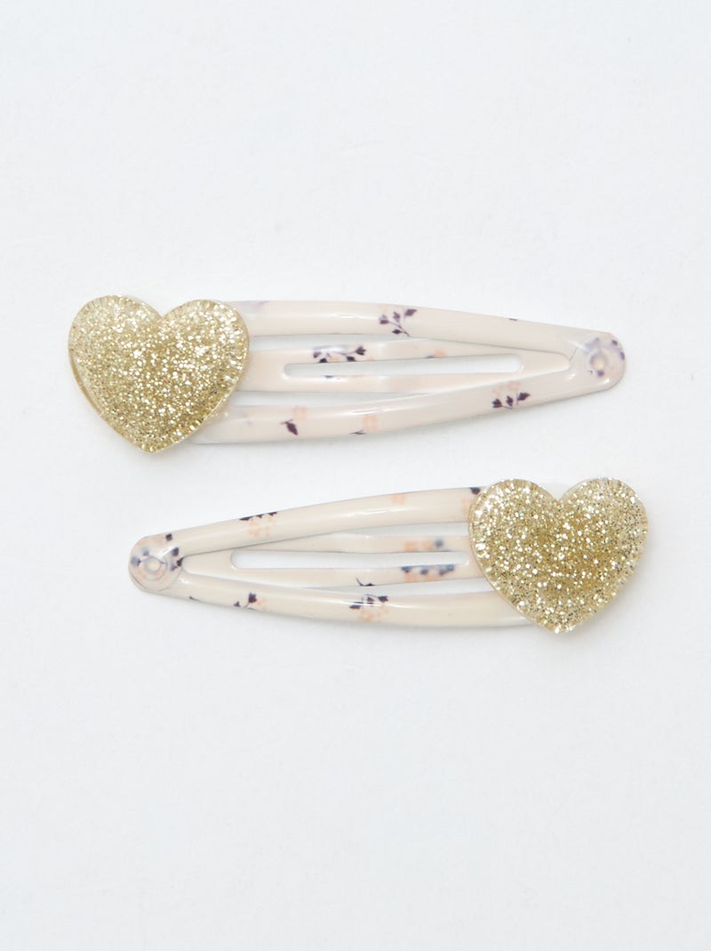 Set di 6 mollettine clic-clac Marrone - Kiabi