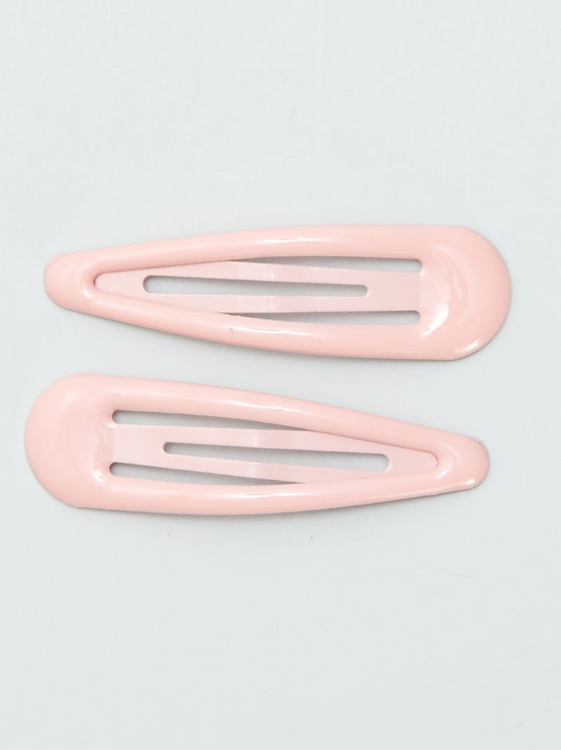 Set di 6 mollettine clic-clac ROSA - Kiabi