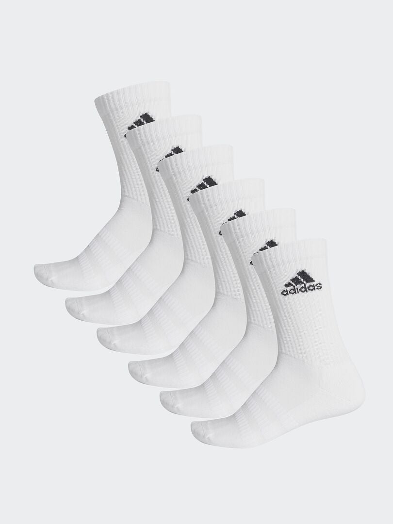 Set di 6 paia di calzini 'adidas' BIANCO - Kiabi