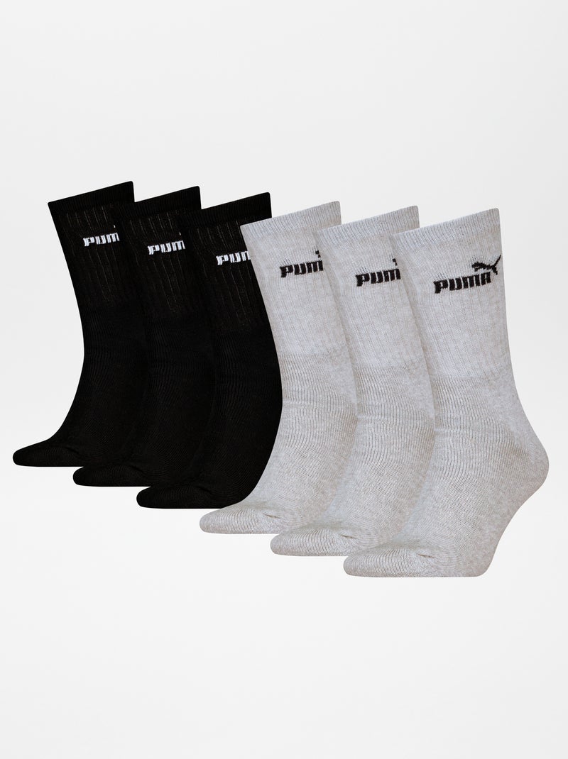 Set di 6 paia di calzini 'Puma' GRIGIO - Kiabi