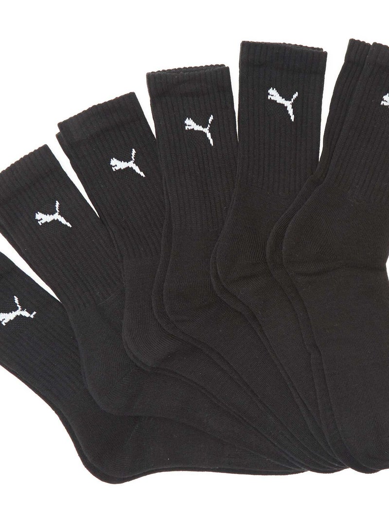 Set di 6 paia di calzini 'Puma' nero - Kiabi