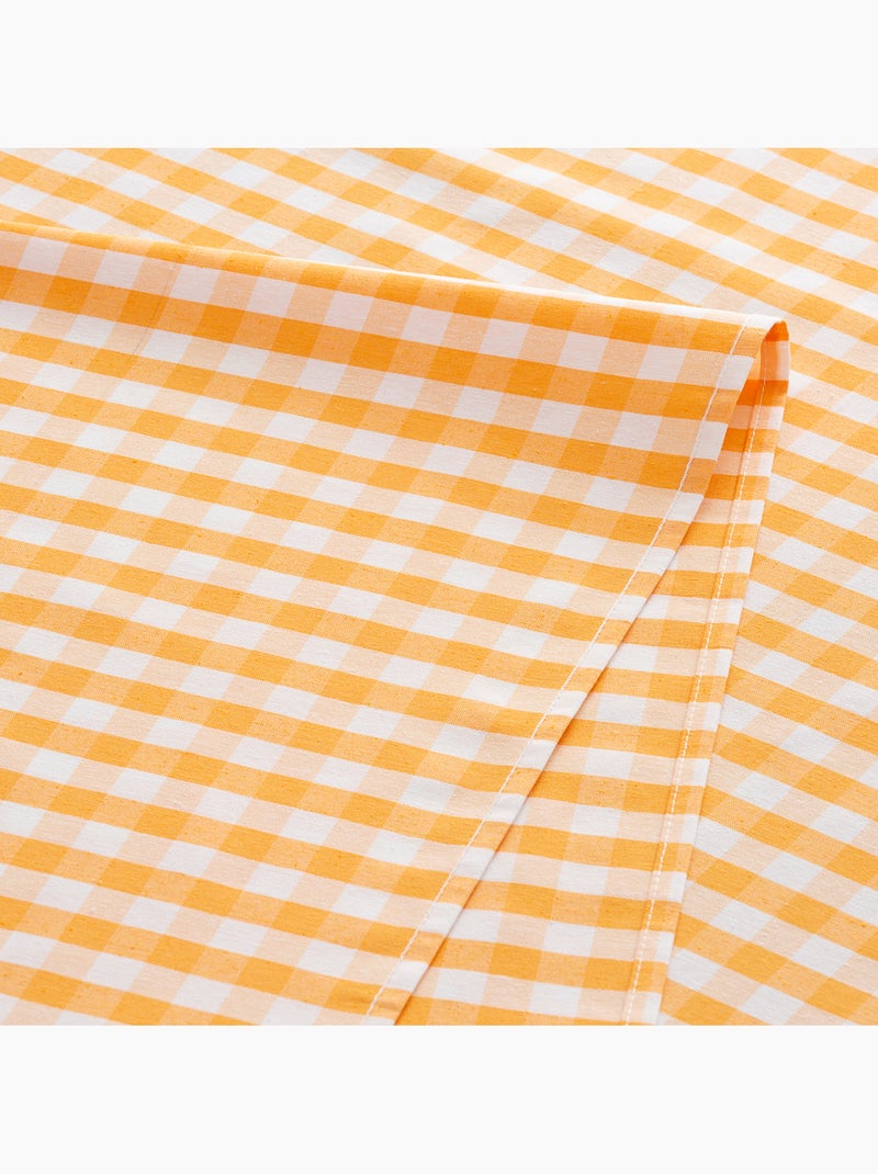 Set di 6 tovaglioli in cotone a quadretti vichy - gamusi Giallo - Kiabi