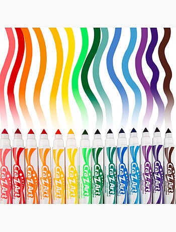 Set di 64 pastelli e pennarelli cra-z-art