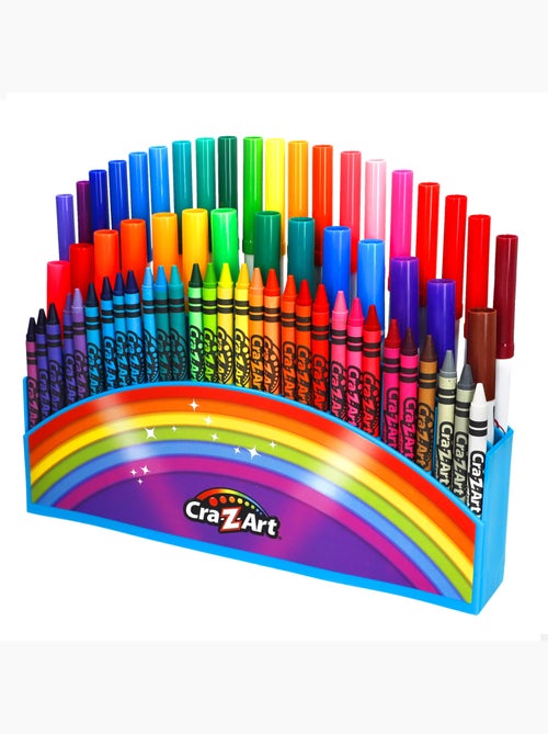 Set di 64 pastelli e pennarelli cra-z-art - Kiabi Set di 64 pastelli e pennarelli cra-z-art - Kiabi