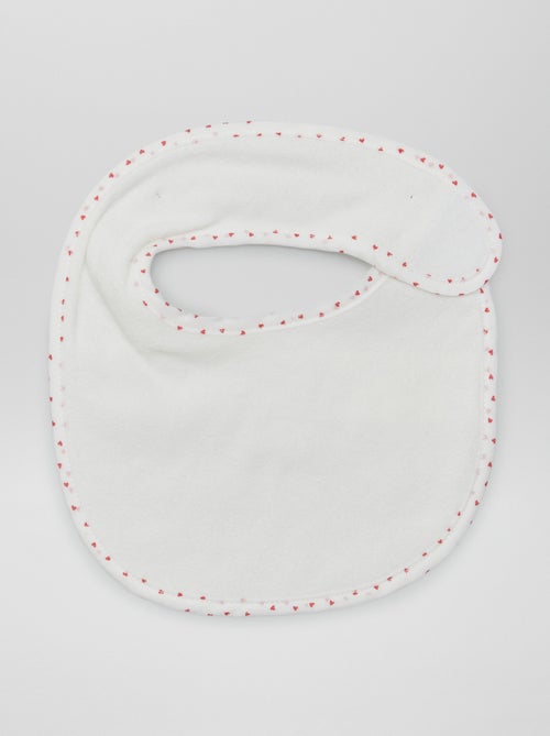 Set di 7 bavaglini in spugna con strappi - Kiabi