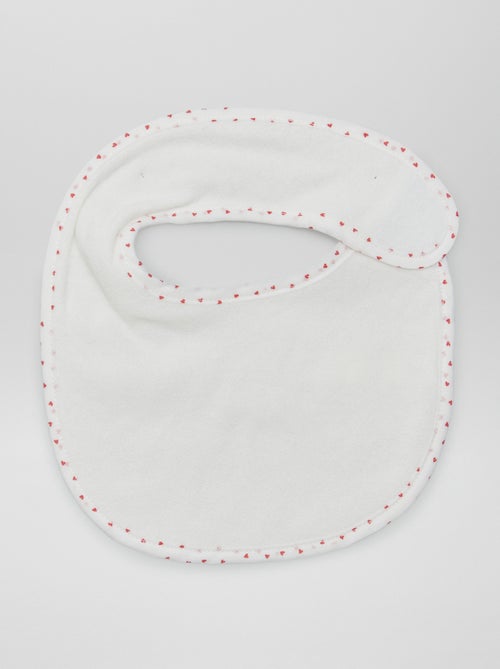 Set di 7 bavaglini in spugna con strappi - Kiabi