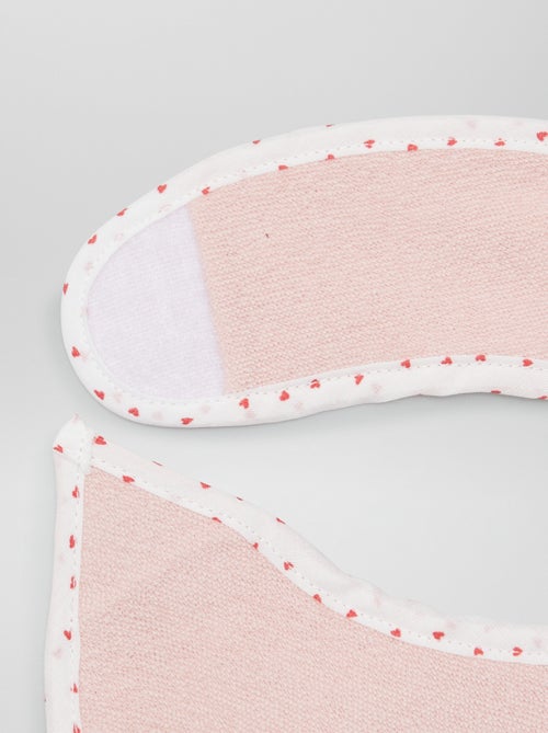 Set di 7 bavaglini in spugna con strappi - Kiabi