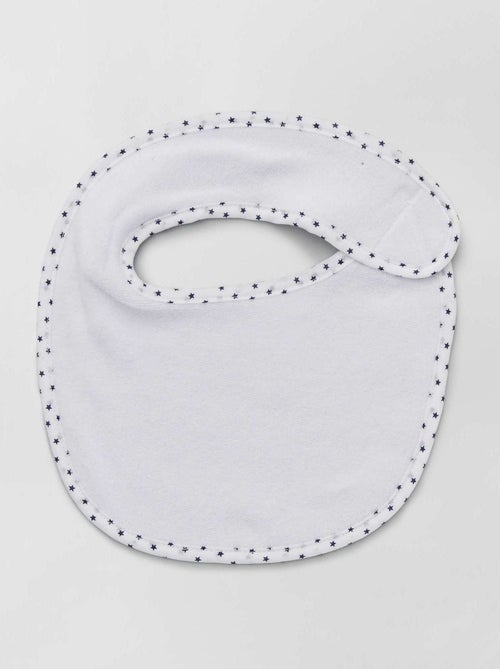 Set di 7 bavaglini in spugna con strappi - Kiabi