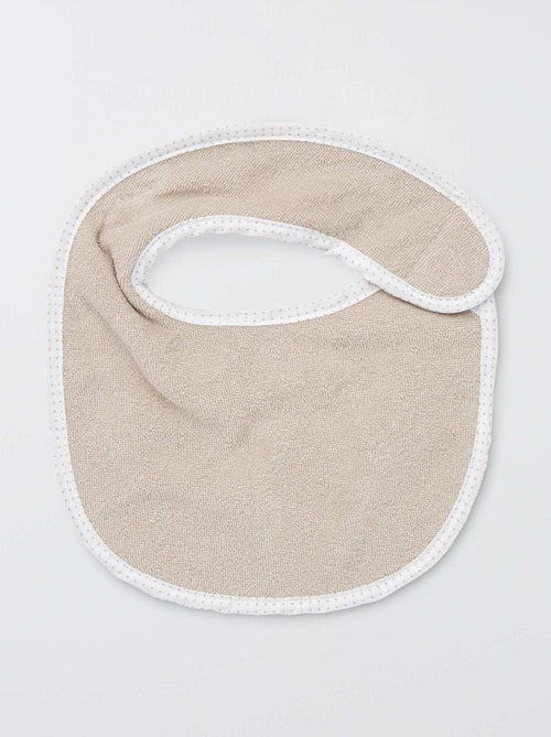 Set di 7 bavaglini in spugna con strappi - Kiabi