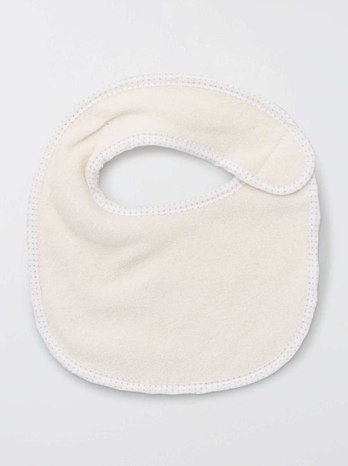 Set di 7 bavaglini in spugna con strappi - Kiabi