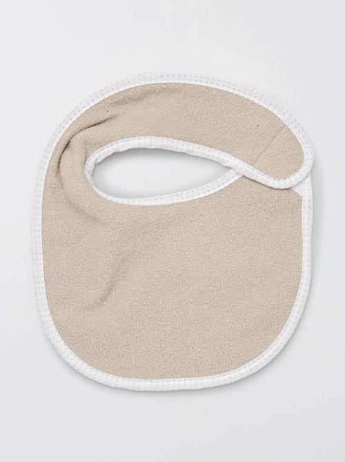 Set di 7 bavaglini in spugna con strappi - Kiabi