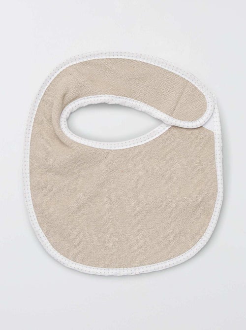 Set di 7 bavaglini in spugna con strappi - Kiabi