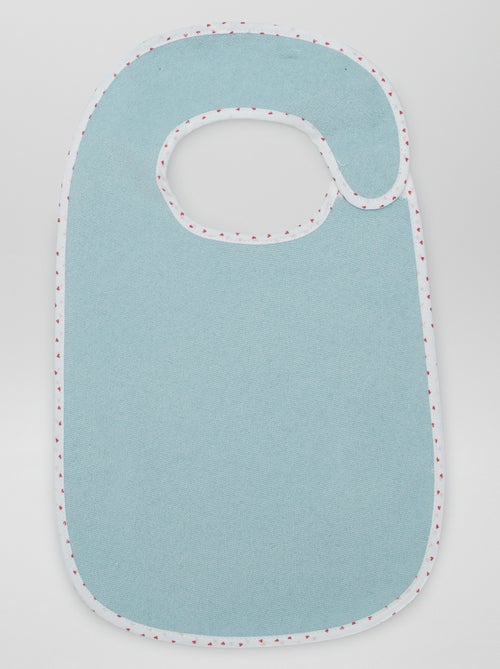 Set di 7 bavaglini in spugna foderati - Kiabi