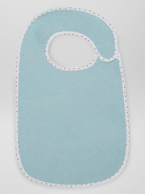 Set di 7 bavaglini in spugna foderati - Kiabi