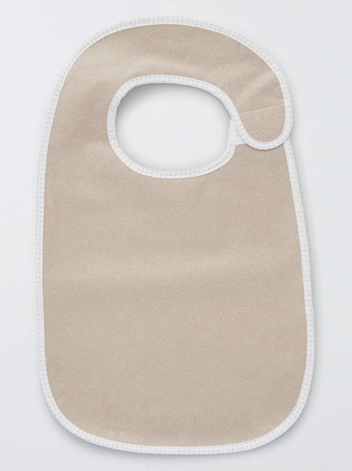 Set di 7 bavaglini in spugna foderati - Kiabi