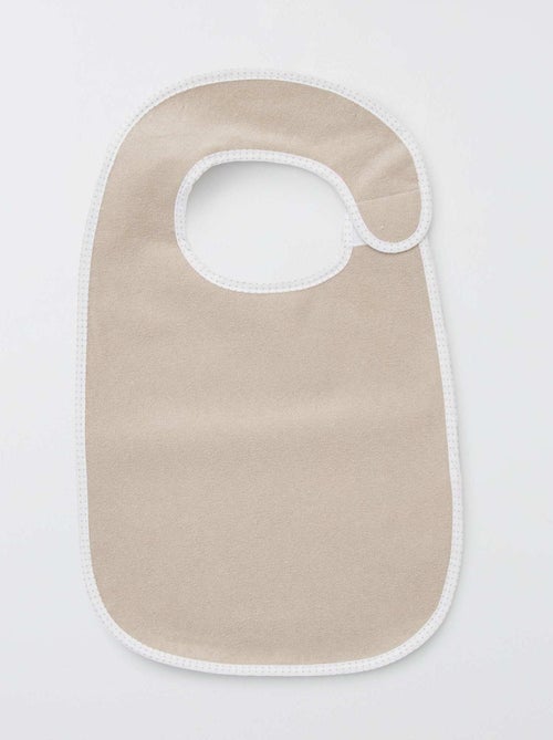 Set di 7 bavaglini in spugna foderati - Kiabi