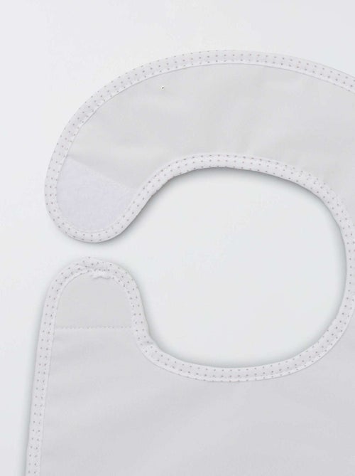 Set di 7 bavaglini in spugna foderati - Kiabi