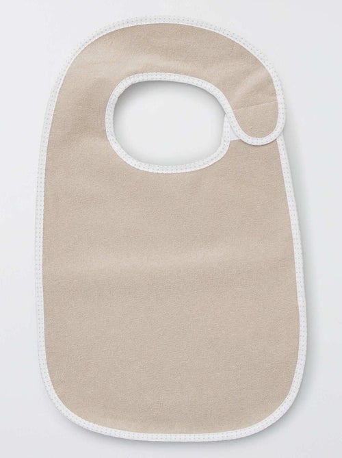 Set di 7 bavaglini in spugna foderati - Kiabi