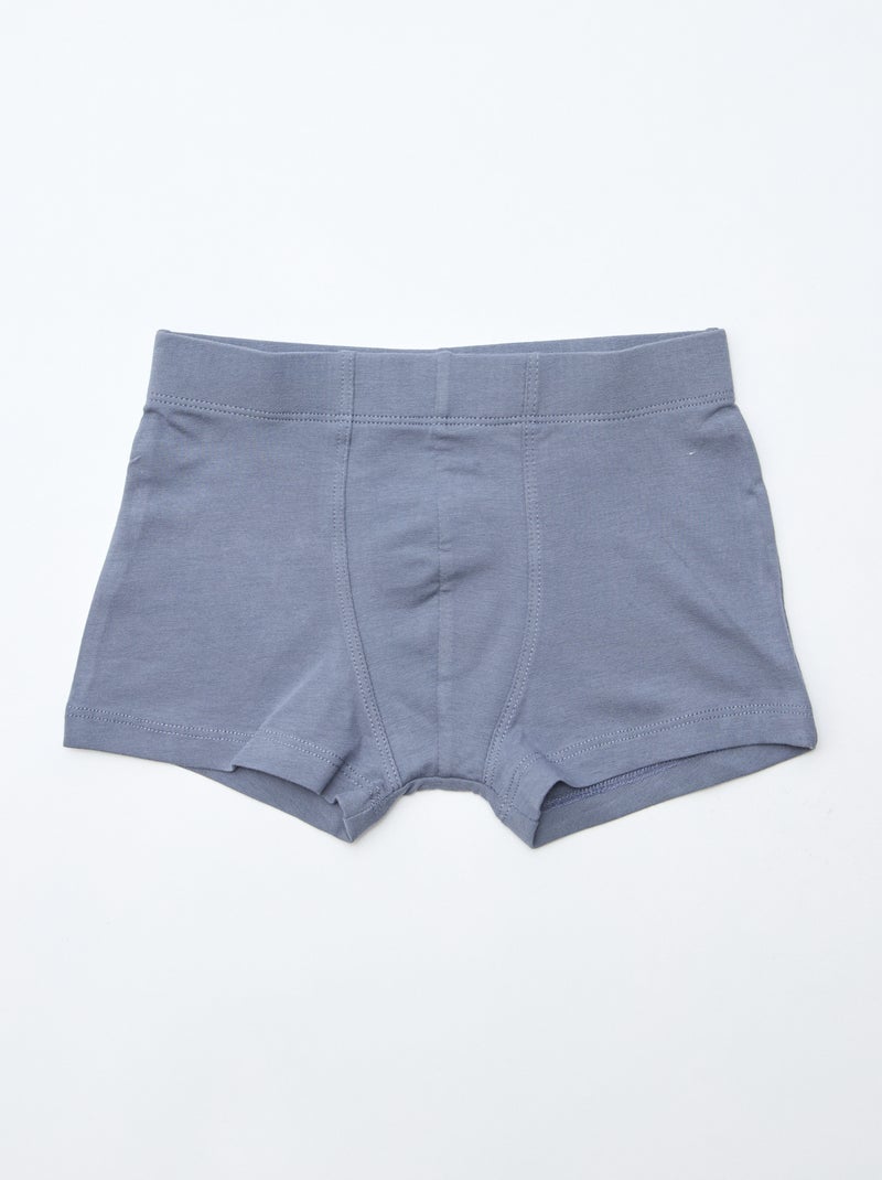 Set di 7 boxer in cotone Beige - Kiabi