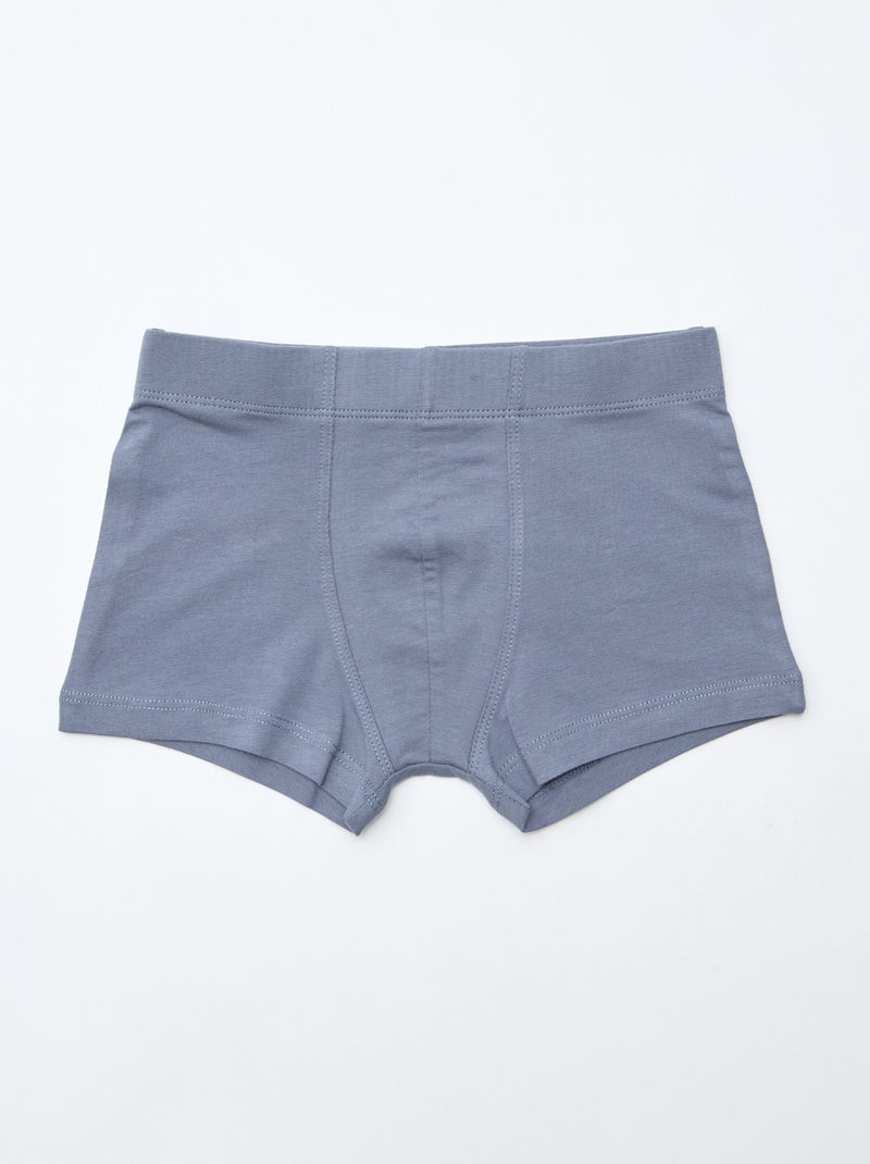 Set di 7 boxer in cotone Beige - Kiabi