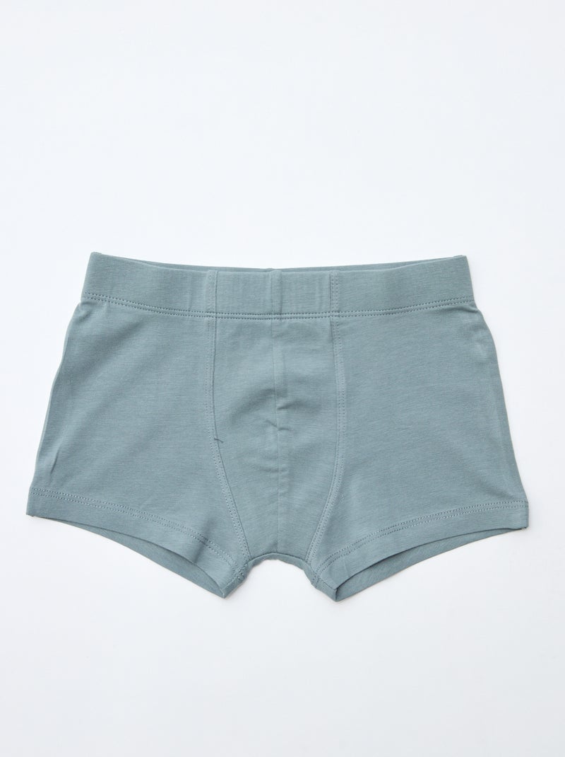 Set di 7 boxer in cotone Marrone - Kiabi
