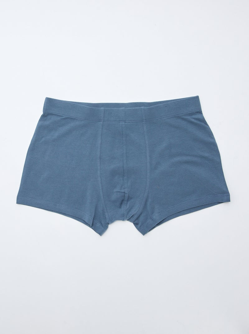 Set di 7 boxer stretch Blu - Kiabi