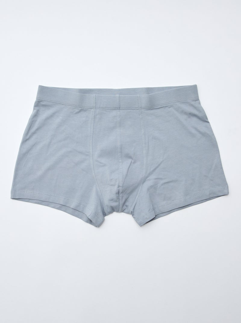 Set di 7 boxer stretch Blu - Kiabi