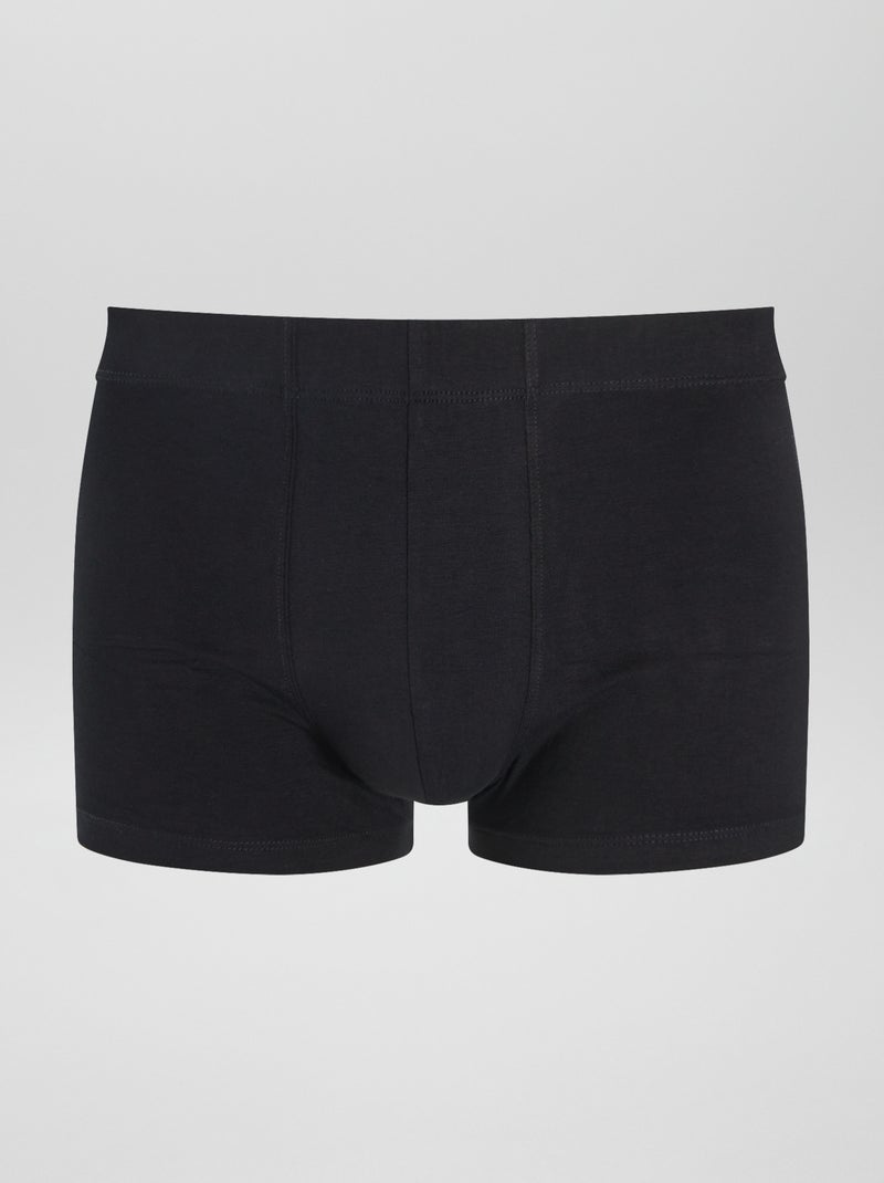 Set di 7 boxer stretch NERO - Kiabi