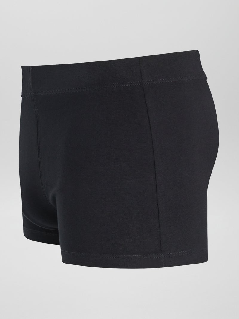 Set di 7 boxer stretch NERO - Kiabi