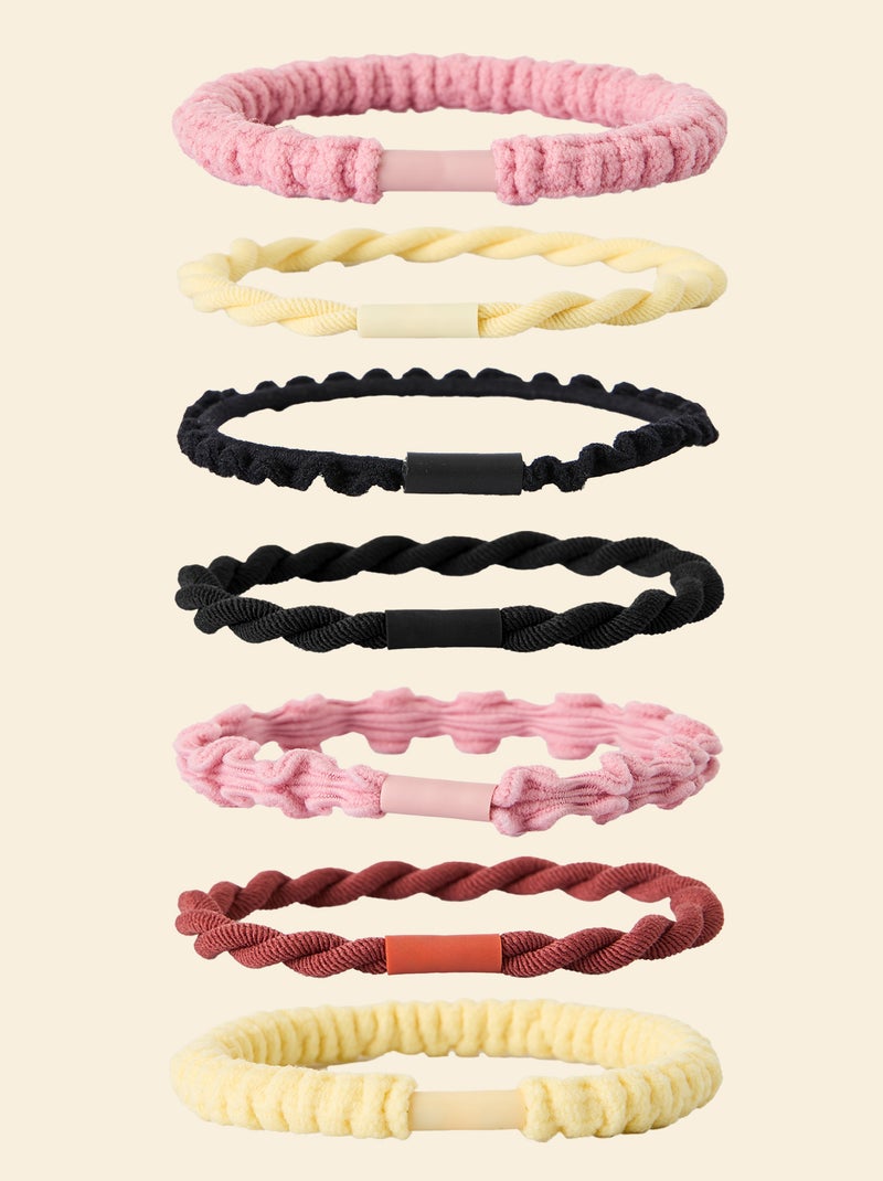 Set di 7 elastici (ekstract) Rosa - Kiabi