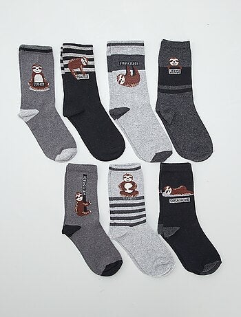 Set di 7 paia di calzini