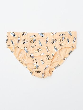 Set di 7 slip con stampe