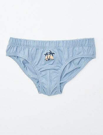 Set di 7 slip con stampe