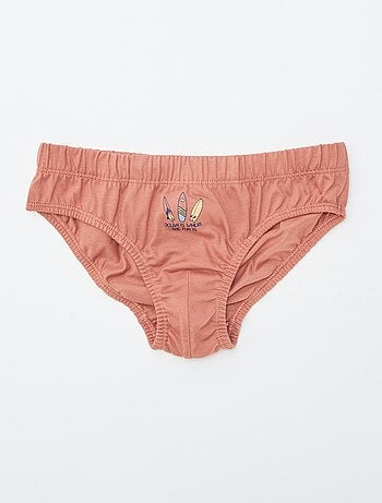 Set di 7 slip con stampe