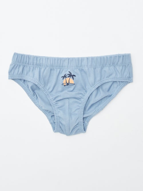 Set di 7 slip con stampe - Kiabi