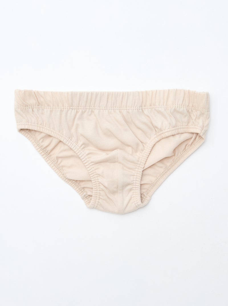 Set di 7 slip con stampe Bianco - Kiabi