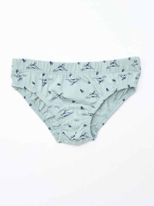 Set di 7 slip con stampe - Kiabi