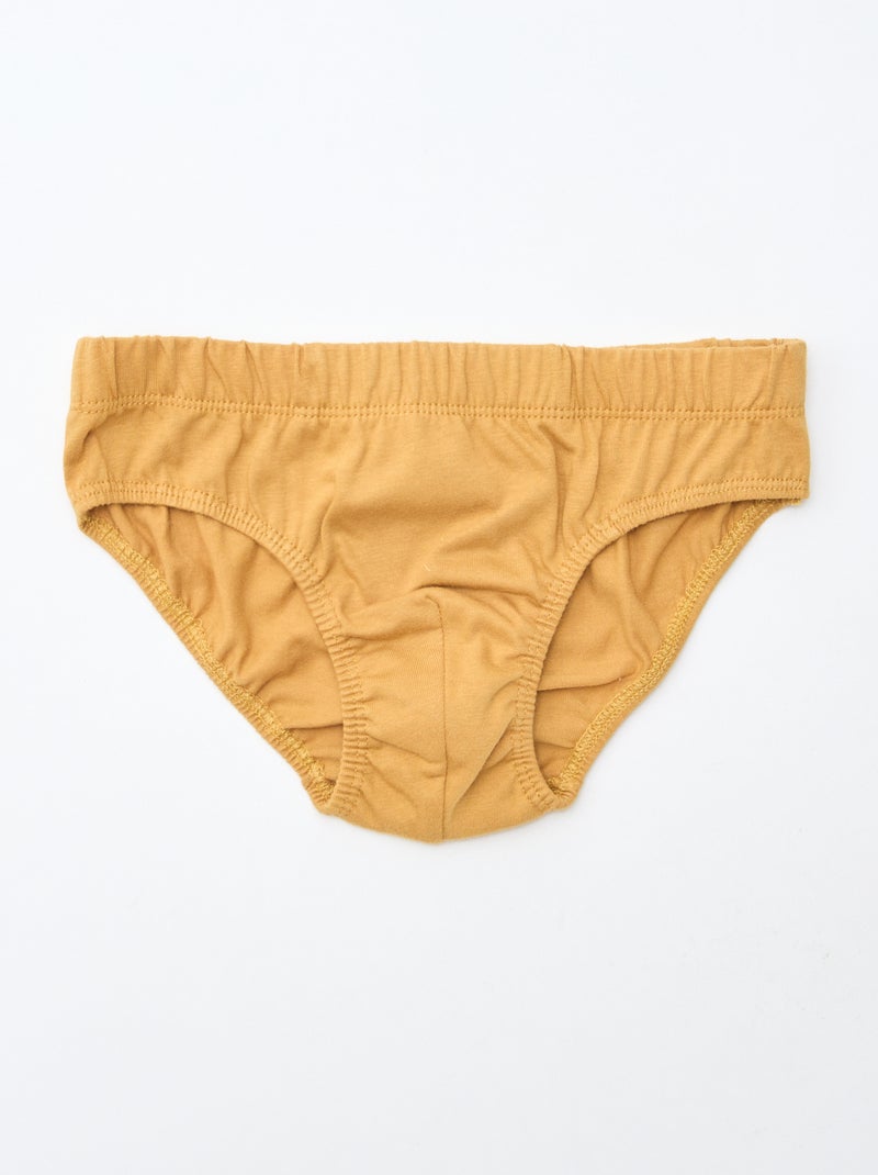 Set di 7 slip con stampe Bianco - Kiabi