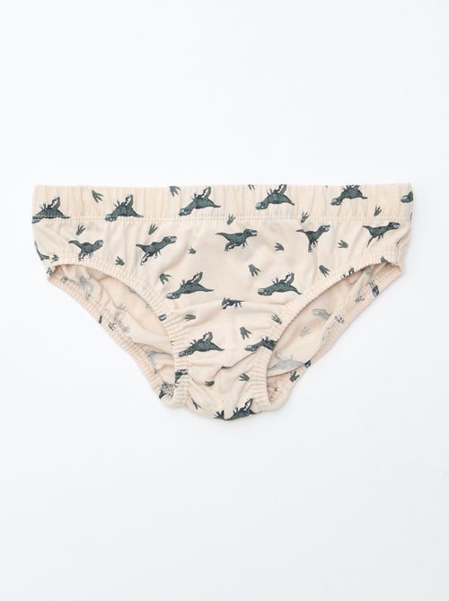 Set di 7 slip con stampe - Kiabi