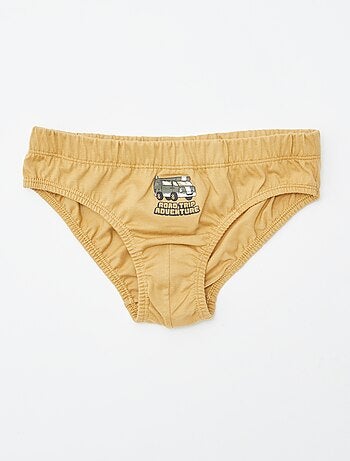 Set di 7 slip con stampe