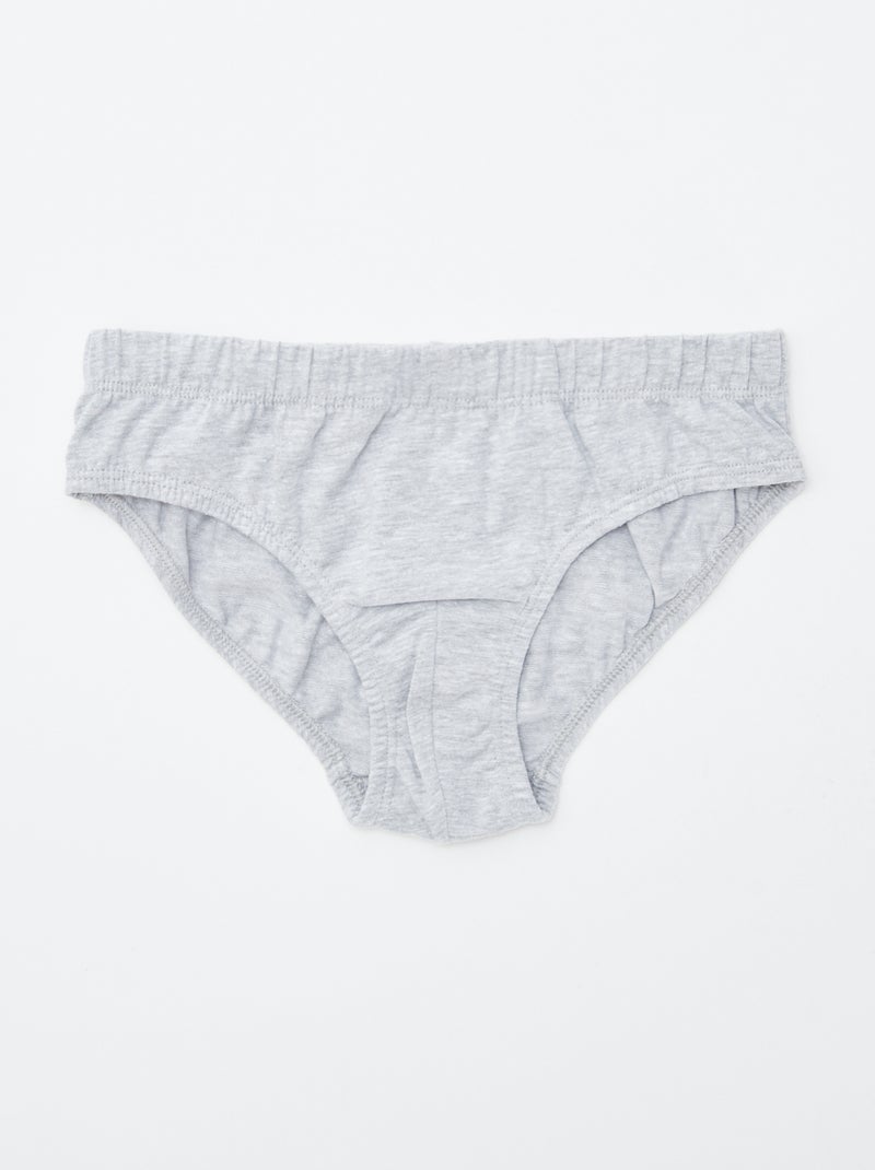 Set di 7 slip con stampe BIANCO - Kiabi