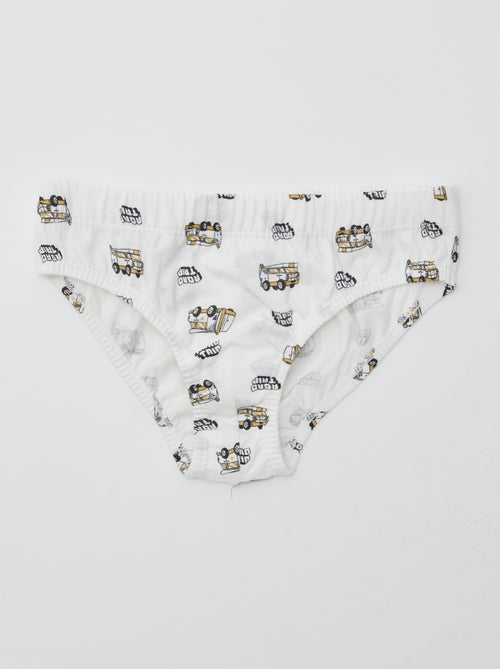 Set di 7 slip con stampe - Kiabi