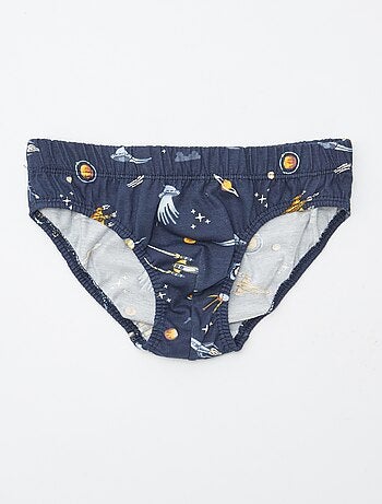 Set di 7 slip con stampe