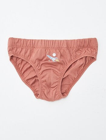 Set di 7 slip con stampe