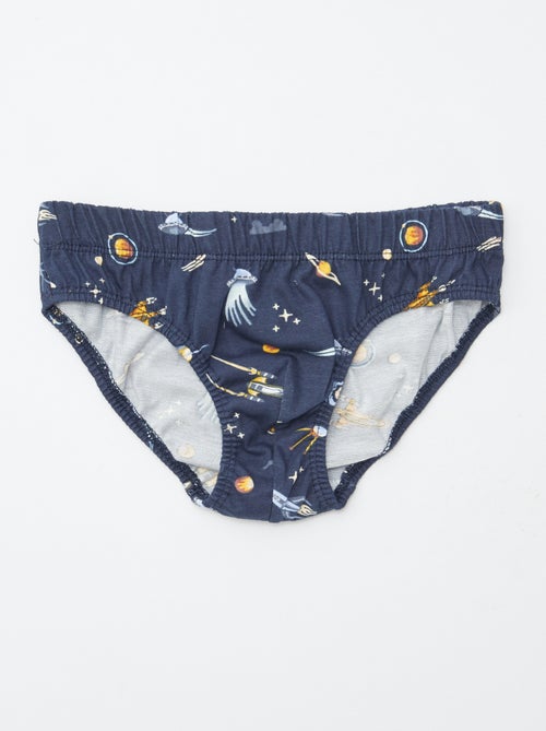 Set di 7 slip con stampe - Kiabi