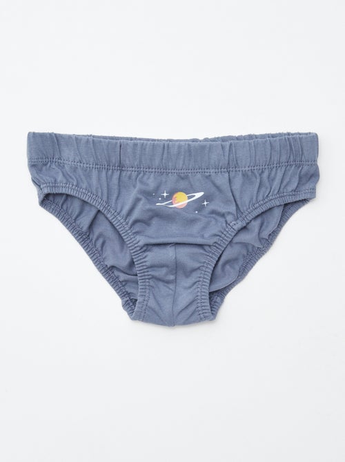 Set di 7 slip con stampe - Kiabi