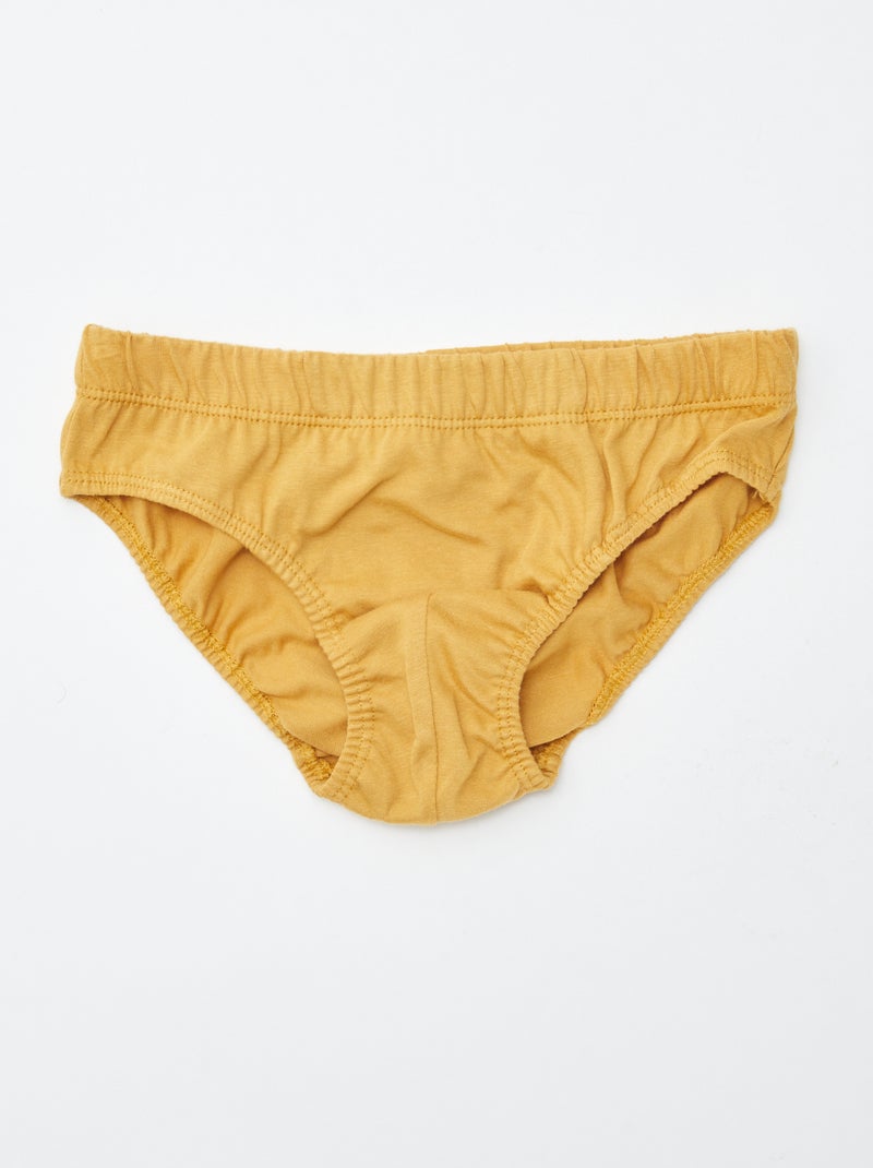Set di 7 slip con stampe Bianco - Kiabi