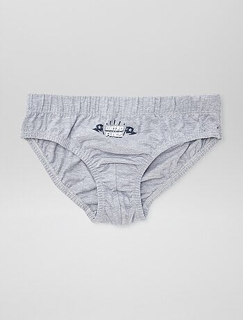 Set di 7 slip con stampe