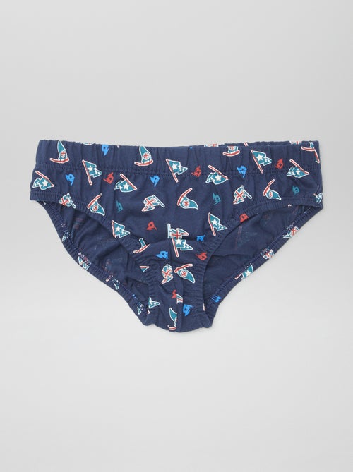 Set di 7 slip con stampe - Kiabi